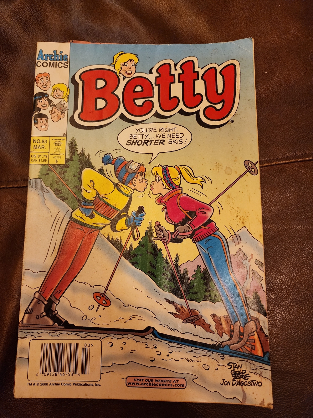 Archie Comics Vintage Comic Book March 2000